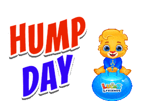 Wednesday Morning Sticker by Lucas and Friends by RV AppStudios