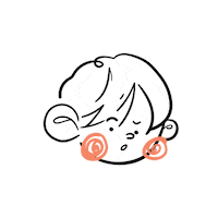 kreasita cartoon what animated confused Sticker