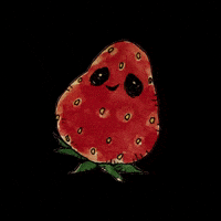 miu_karasaki いちご ドキドキ artmius 黒目いちごちゃん GIF