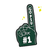 Fan Mask Sticker by Plymouth State University