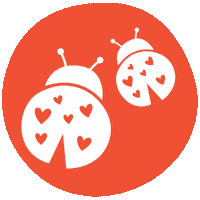Heart Logo Sticker by Gastouder het Kukelesaantje