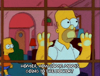 Asking Season 3 GIF by The Simpsons