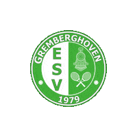 esv-tennis esv nurderesv greenandwhite eisenbahner sportverein Sticker