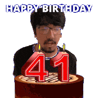 41 Years Old Sticker