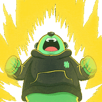 Super Saiyan Rage Sticker by SuperVerse
