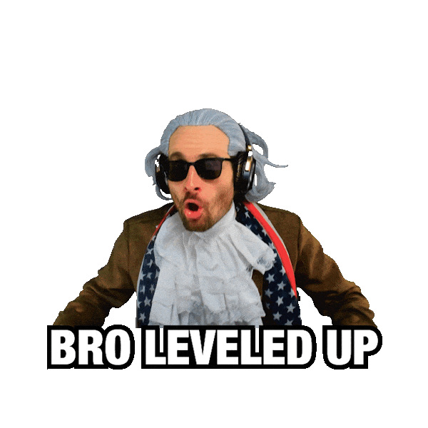 Level Up Success Sticker