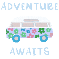 Road Trip Adventure Sticker