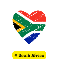Proud South Africa Sticker by A Reason To Feel