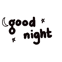 Good Night Stars Sticker