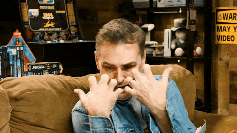 Nolan North Weird Face GIF by RETRO REPLAY