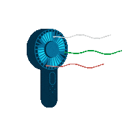 Summer Fan Sticker