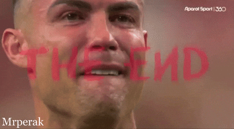 Cristiano Ronaldo Crying GIF