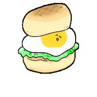 Good Morning Egg Sticker