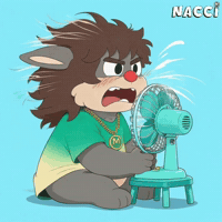 Sweating Summer Time GIF