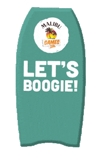 Summer Beach Sticker by Malibu Rum