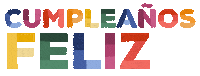 Feliz Cumpleanos Sticker by Andrea Tredinick