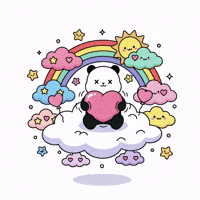 I Love You Heart GIF by Kanpai Pandas