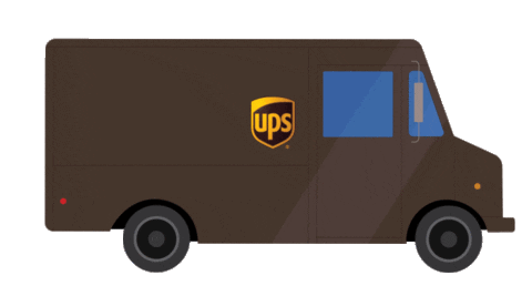 Deliver Post Office Sticker by UPS