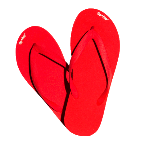 flip-flop love heart red liebe Sticker
