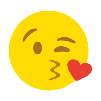 Wink Kiss Sticker by imoji