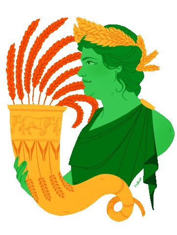 Greek Myth Art Sticker by Flora