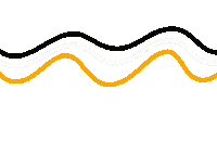 Wave Line Sticker
