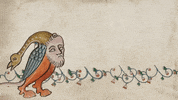 apbale walking beard on my way grumpy GIF