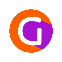 Orange Abc Sticker
