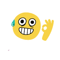 Sad Ok Sticker