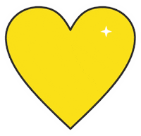 heart yellowheart Sticker by Timberland México