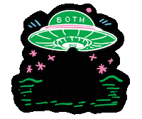 Reading Happy Holidays Sticker by Book of the Month
