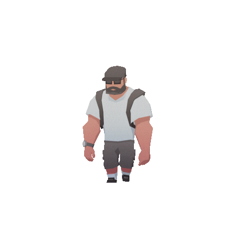 joaobaltieri 3d character gamedev human Sticker