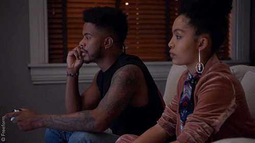 Happy You Know GIF by grown-ish