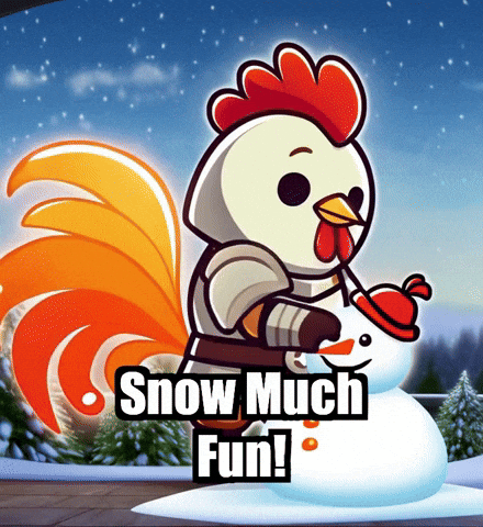 Snow Winter GIF by Zorooster