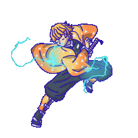 Demonslayer Zenitsu Sticker