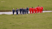 Walk-In Team GIF by The Traitors Australia