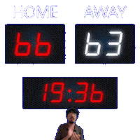 63 Away Sticker