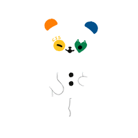 Bear Shake Sticker