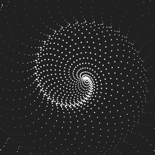 spiral dots GIF