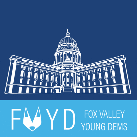 FoxValleyYoungDems giphyupload democrats wisconsin wisdems GIF