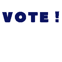 Vote Sticker by USD Votes Campaign