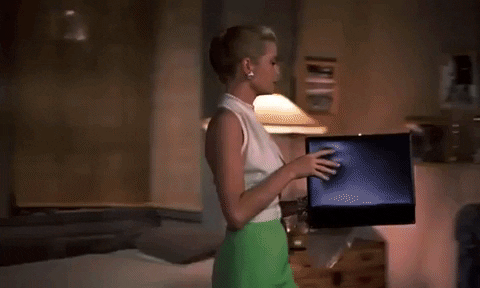 screenchic giphygifmaker screenchic rearwindow Gracekelly GIF