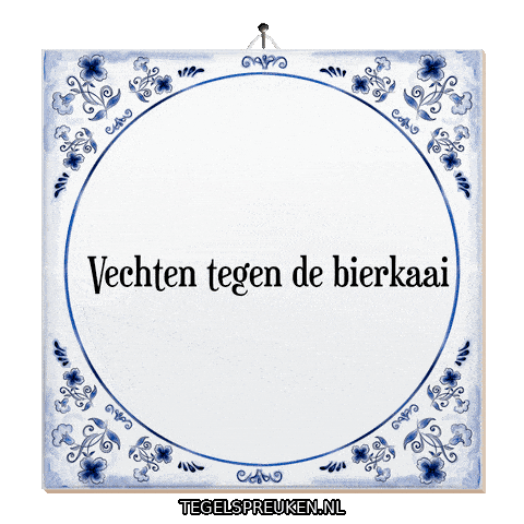 Hoop Nl Sticker by Tegelspreuken.nl