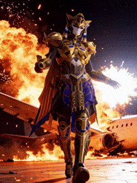 Pharaoh X Suit GIF