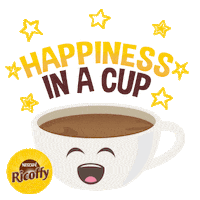 NescafeRicoffy coffee happiness cup ricoffy Sticker