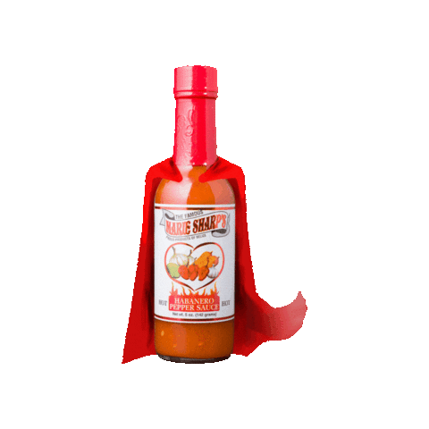 Sticker by Marie Sharp's Habanero Pepper Sauces | #HealthyHotSauce from #Belize