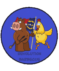 Chicken Bbq Sticker by mrsrevolutionbbq