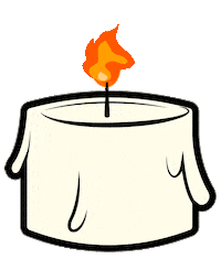 Candle Dia De Muertos Sticker by Grupo Bronco