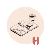 Coffee Illustration Sticker by Headspin AS