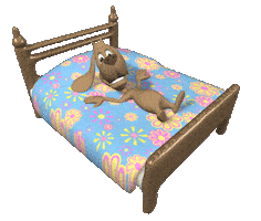 Bed Bedroom Sticker